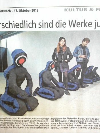 Foto NN Absolventenausstellung ADBK 2018