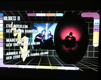 Holodeck Seven Of Nine. Video Eva Nüsslein & Marco Stanke 2018