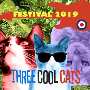 Logo Three Cool Cats Festival 2019 - Loni-Übler-Haus