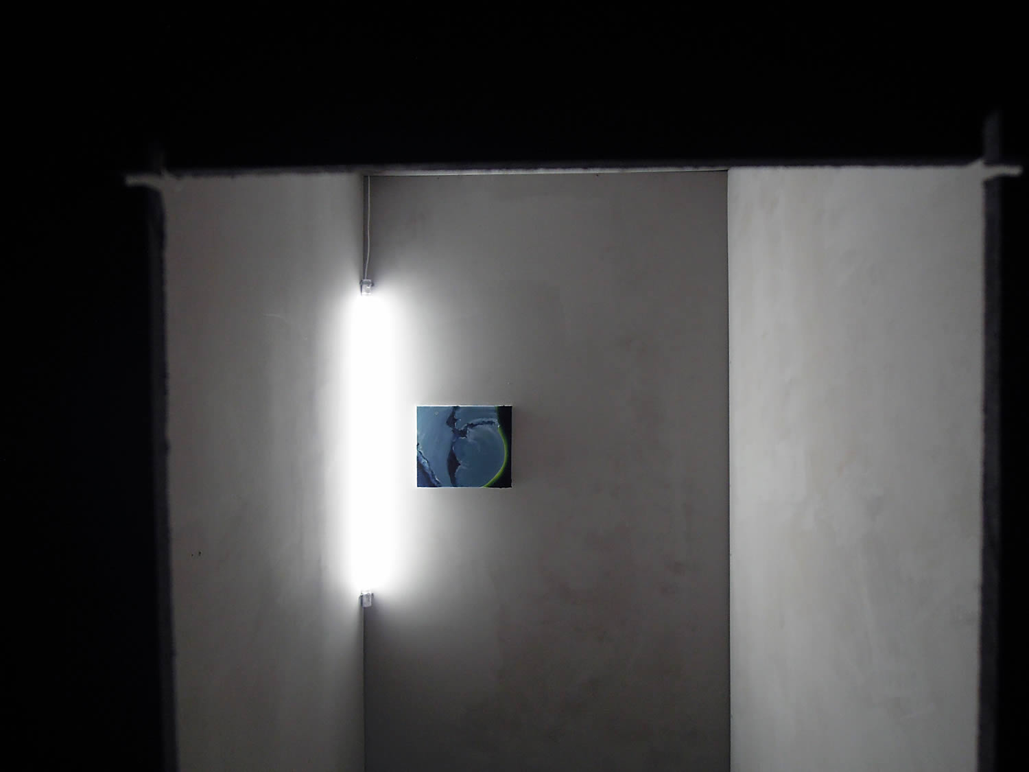 johannes bauer bild mit installation