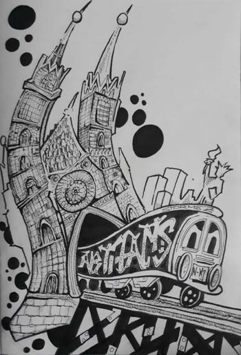 artifacts in nbg 2019 by artist storme